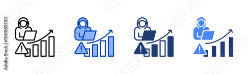 Growth Hacking icon sheet multiple style collection
