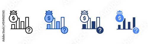 Venture Capital icon sheet multiple style collection