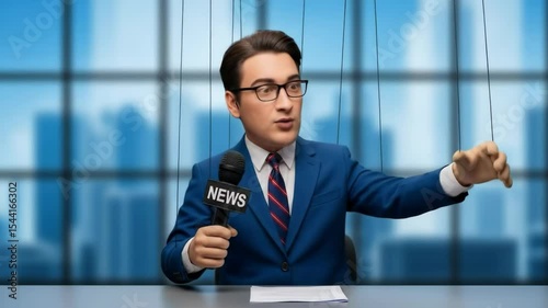 Puppet of the Press: Media Manipulation Unveiled