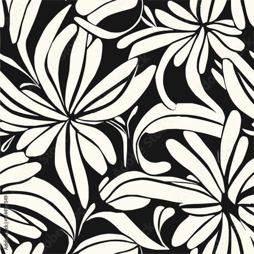 Minimilist a repeating pattern of black diamonds and chevrons on a white background creating a geometric design vector