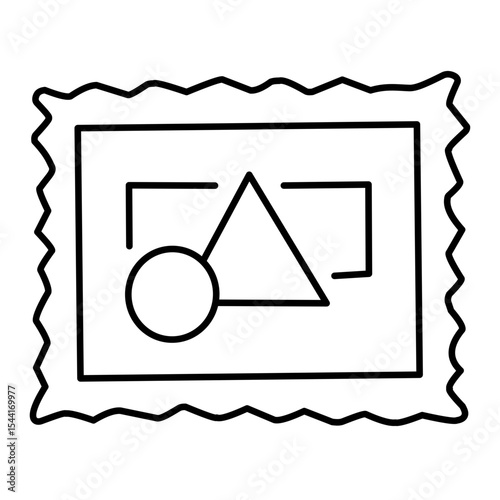 Fine art vector icon 