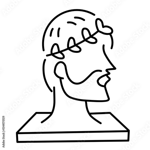 Fine art vector icon 