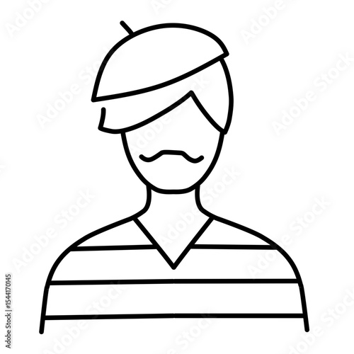 Fine art vector icon 