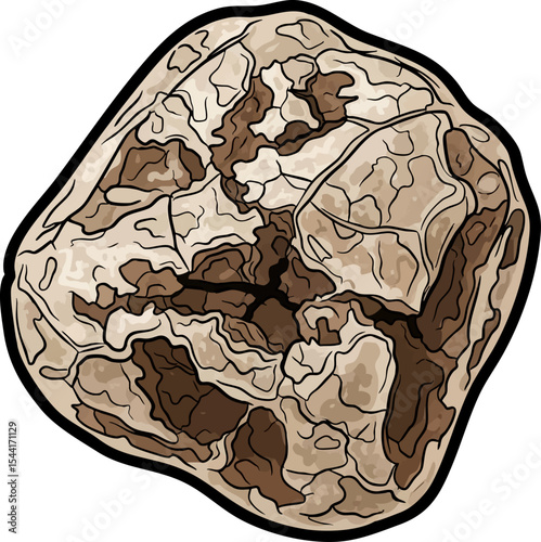 vector clip art dried A Single Dried Grain of Sand