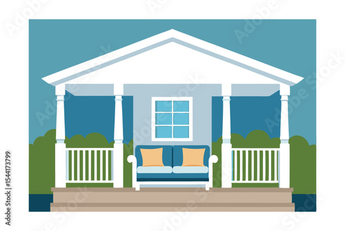 Charming Porch Design  Creating a Cozy and Inviting Outdoor Space