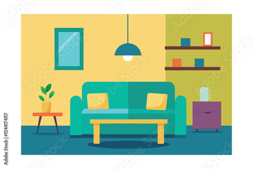 Cozy Living Room Interior Design Modern Furniture and Decor