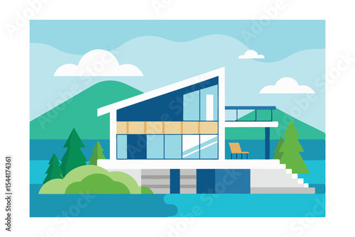 Modern Lakeside House Design Stunning Contemporary Architecture by the Water