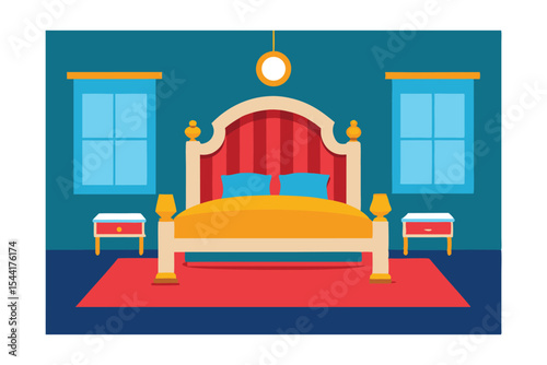 Elegant Bedroom Interior Design  A Luxurious and Comfortable Space