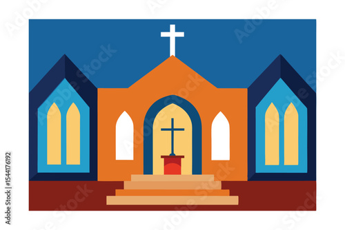Serene Church Architecture  A Tranquil Place of Worship