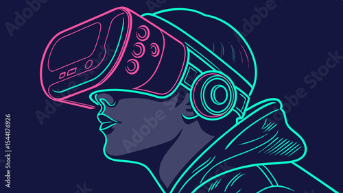 Immerse yourself in virtual reality experience with vr headset and gaming technology for enhanced gaming fun