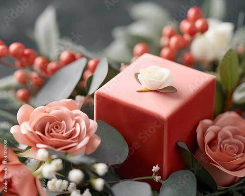 Mothers Day Gift with Floral Arrangement