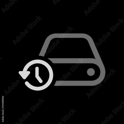 External Drive Time Machine Icon