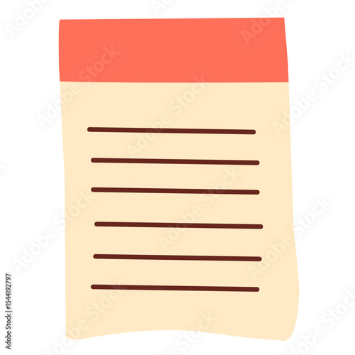Sticky Notes Illustration Vector 