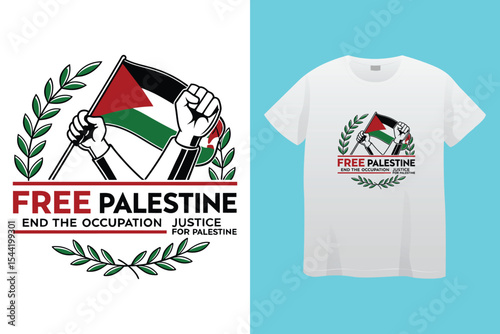 Arabic Calligraphy vector type for country of Palestine. Translated, Palestine.