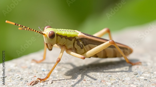 Short-horned Grasshopper Nymph