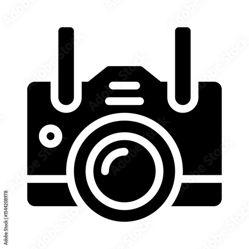 camera glyph icon