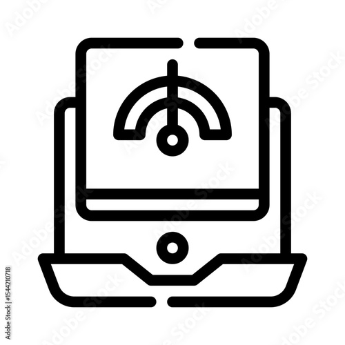 dashboard panel line icon