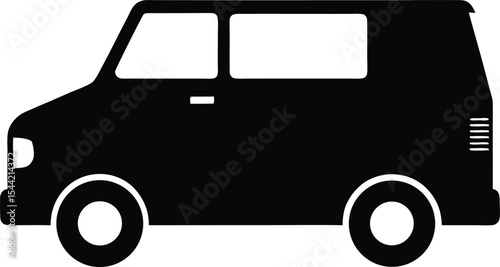 Transport and Travel Silhouettes, Vector Icons of Vehicles, Aircraft, and Travel Essentials for Designers