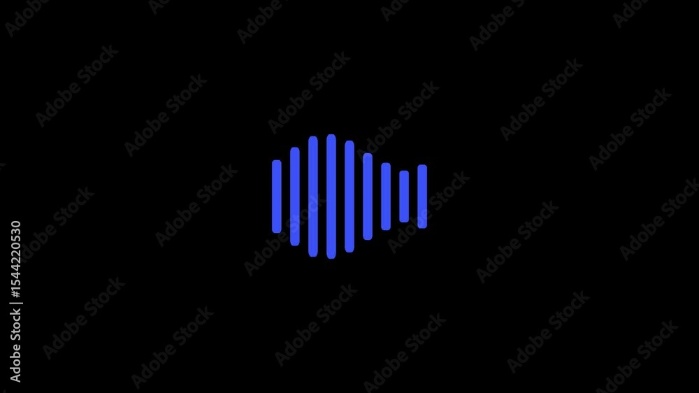 music sound wave or audio wavefrom spectrum. Voice vibration sound wave icon stereo equalizer. digital minimalist voice and soundtrack transparent background