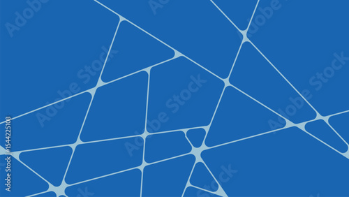 abstract Polyhedron geometric lines black shapes seamless pattern rounded drawing EPS 10