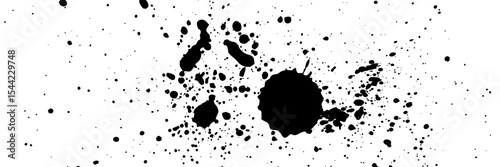 Random dots, circles. Dotted, speckles pattern. Pointillist, pointillism background. Stipple, stippling texture