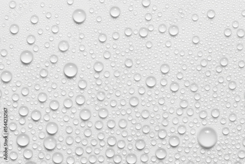Foto Water drops texture background