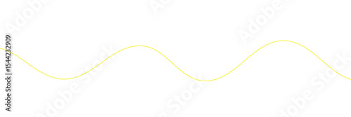 Thin wavy line abstract background. Wavy line horizontal divider outline minimalist background. Abstract black lines wave curve motion on white background. Vector Illustration. EPS 10 . 
