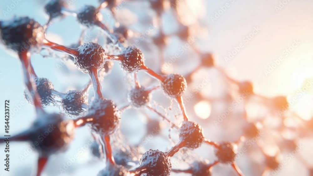 Neuron Beuty Neuron Connection: A captivating, highly detailed 3D render of a neuron ...