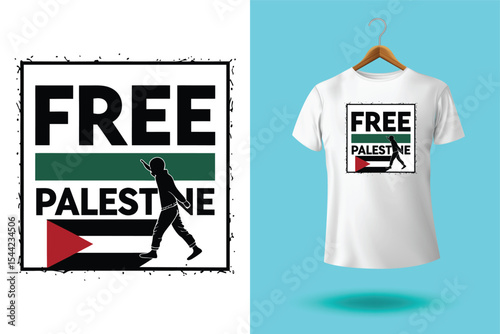 Arabic Calligraphy vector type for country of Palestine. Translated: Palestine.