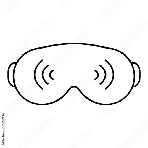 headphones on white background