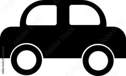 Car Pictogram Vector Illustration