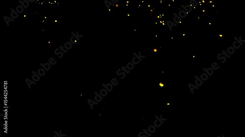 falling color particles stock video	