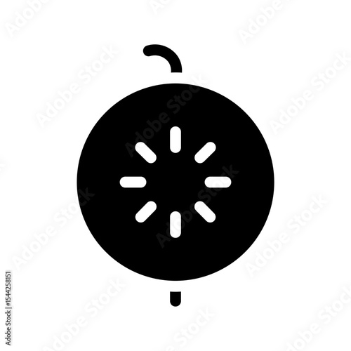guava glyph icon