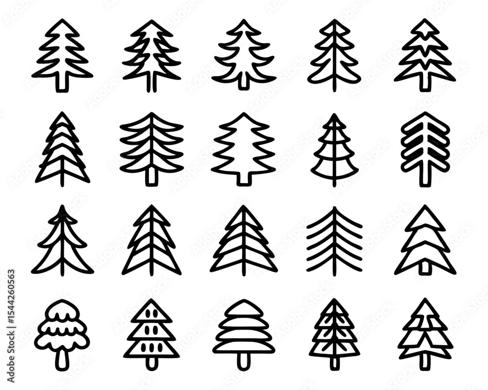 Obraz premium Detailed pinecone icon illustration isolated on transparent background