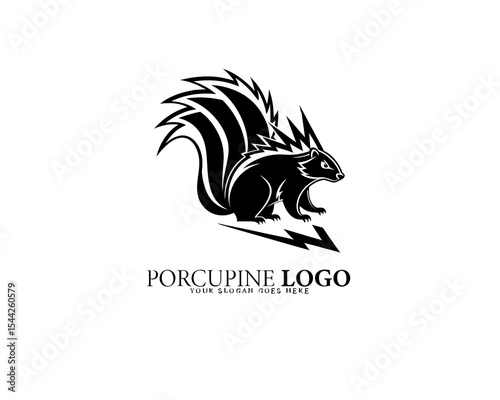 Wallpaper Mural Walking porcupine logo with clean outlines and bold stylized spines, perfect for educational branding, wildlife campaigns, and nature-friendly product logos.

 Torontodigital.ca