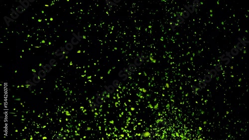 falling color particles stock video	