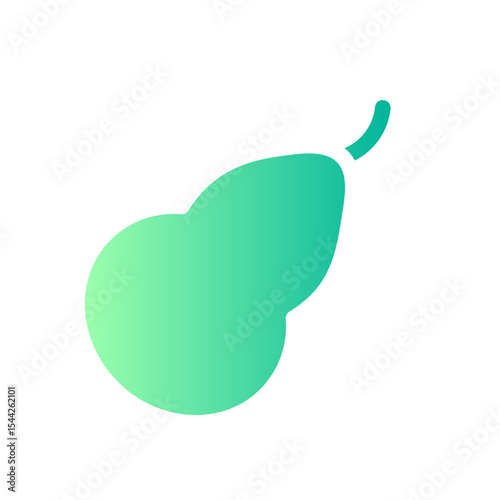 avocado gradient icon