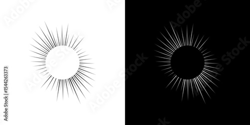 Dynamic abstract spiral sound wave rhythm lines. Circular spiral sound wave rhythm of lines. Circular futuristic abstract lines, black and white background.	