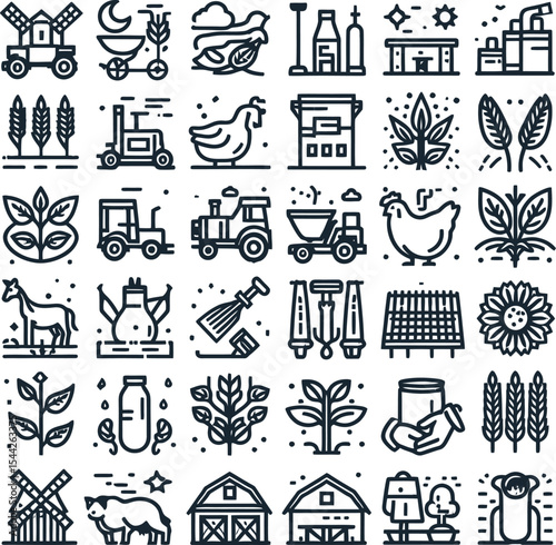 Seamless hand-drawn doodle vector pattern with various animal and Christmas icons