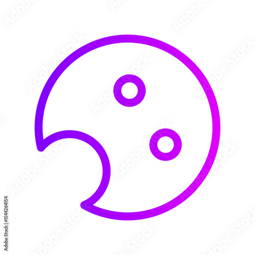 cookie gradient icon