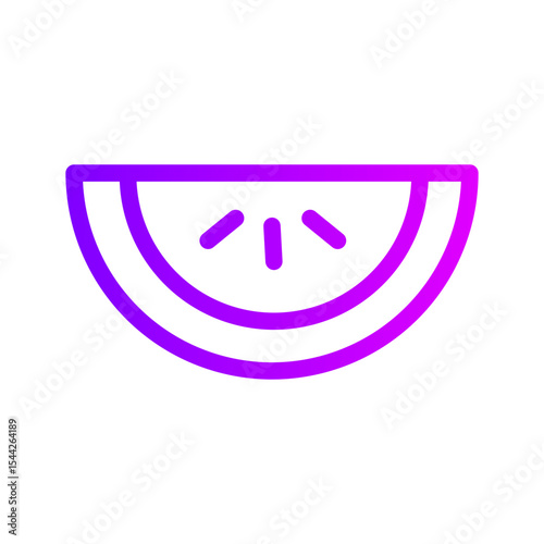 melon gradient icon