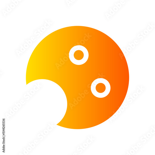 cookie gradient icon
