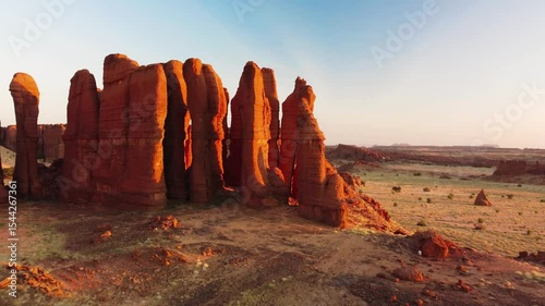 Ennedi Plateau is located in the northeast of Chad.