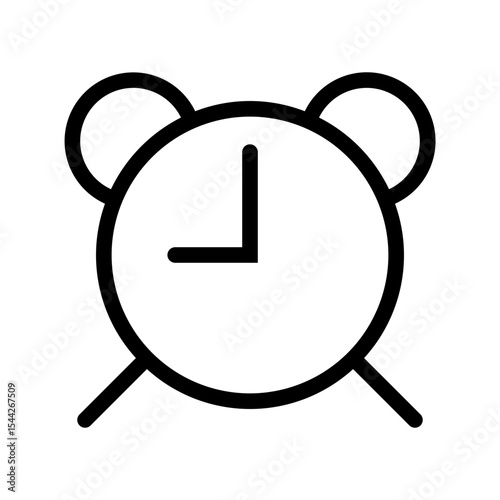 alarm line icon