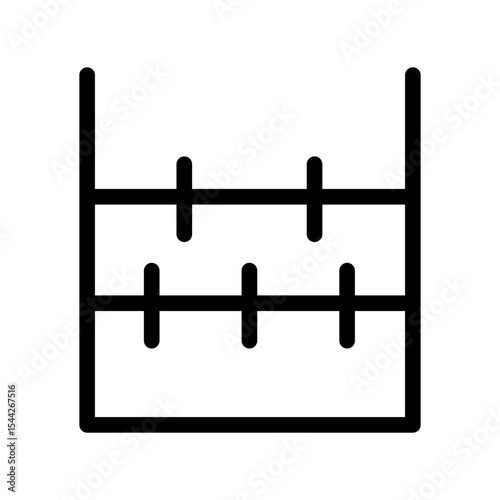 abacus line icon