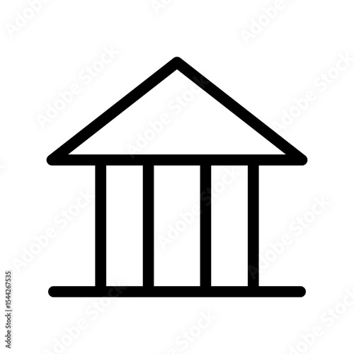 bank line icon