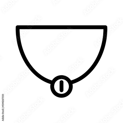 cctv camera line icon