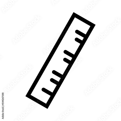 ruler line icon