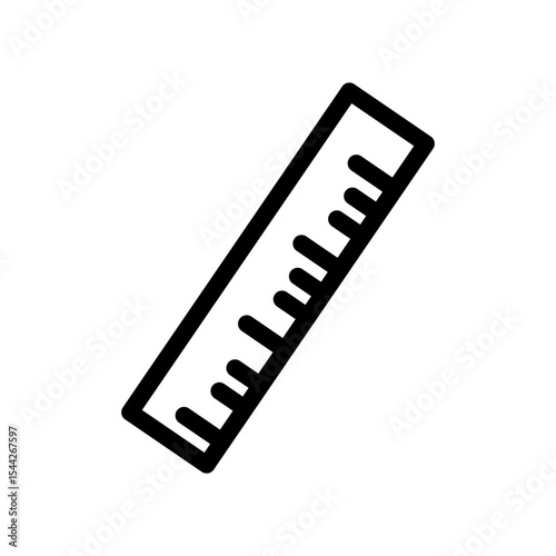ruler line icon
