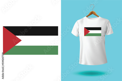 political t shirt design free Palestine
